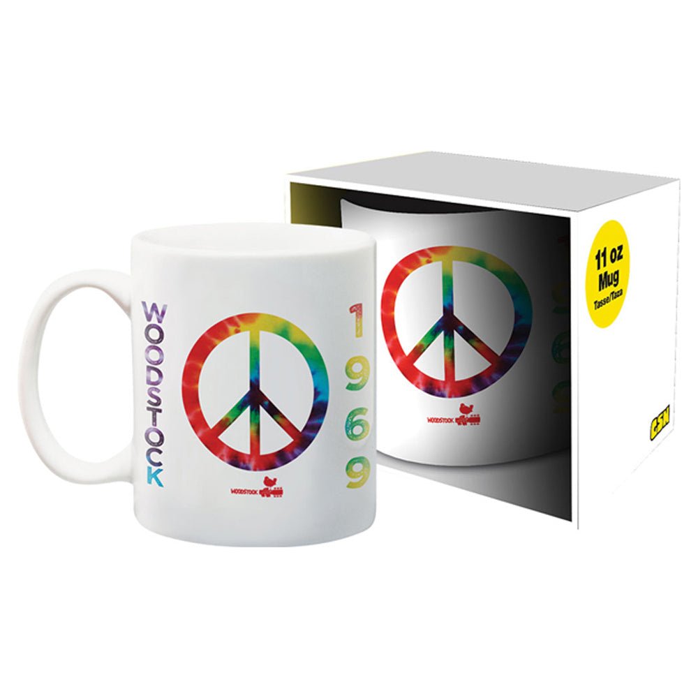WOODSTOCK ウッドストック (映画公開 55周年 ) - TIE DYE PEACE / マグカップ - PGS